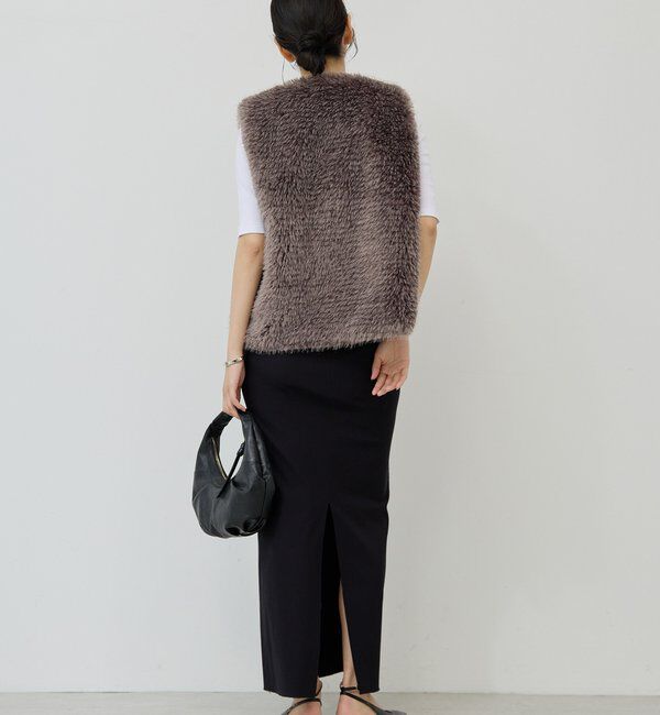  「フェイクカシミヤベスト」|ベスト・ジレ|