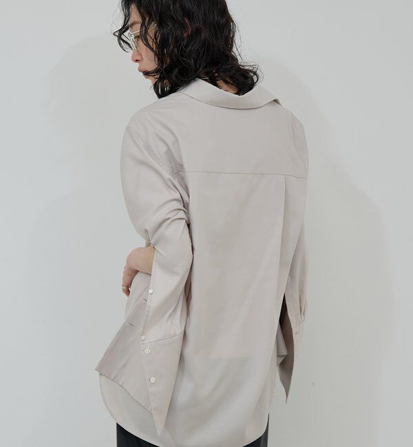  「オープンスリーブシャツ」|シャツ・ブラウス|