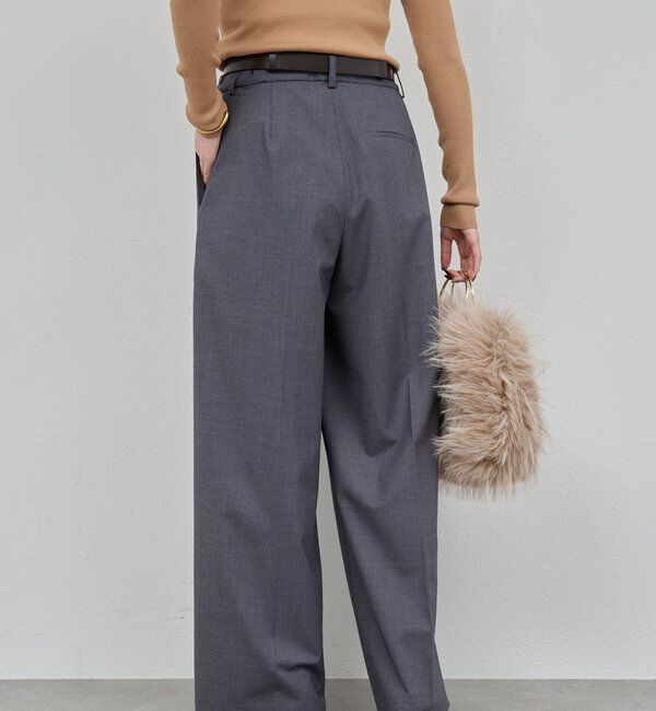  「【SACHIKOコラボ】2タックワイドパンツ」|チノ|