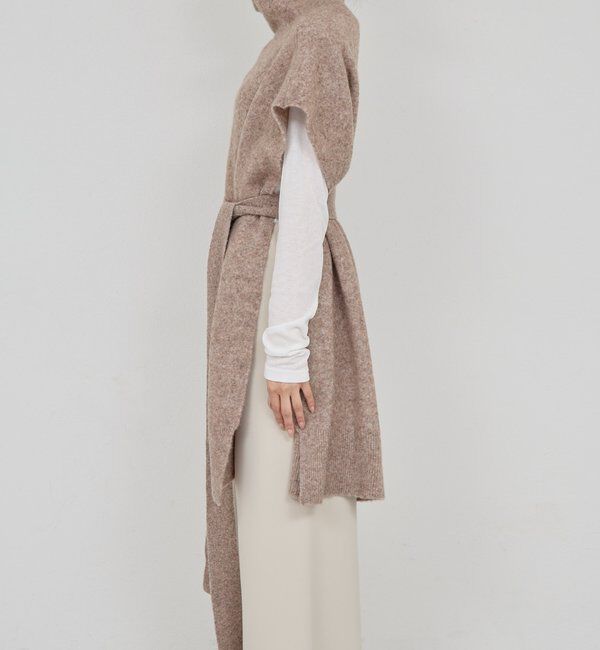  「【25th記念アイテム】 2wayニットポンチョ」|ニット・セーター|