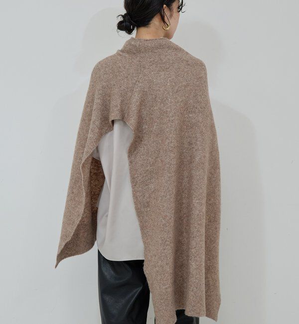  「【25th記念アイテム】 2wayニットポンチョ」|ニット・セーター|