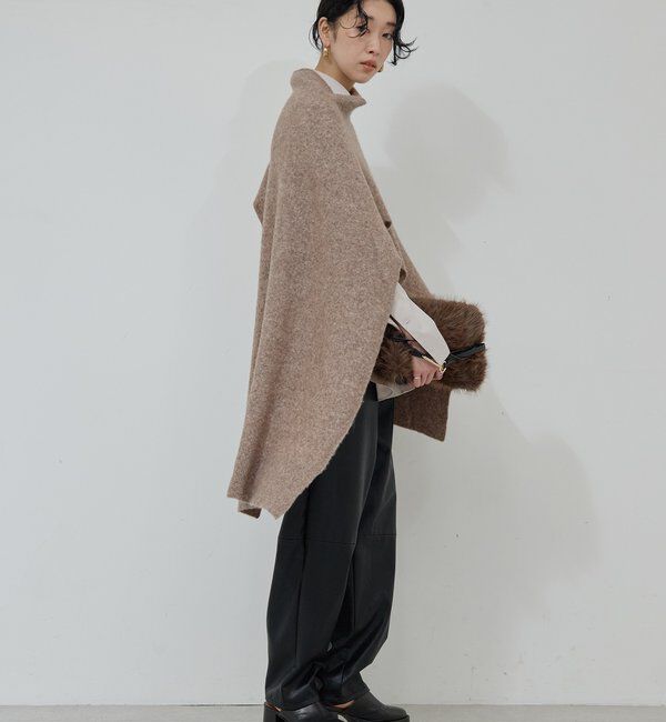  「【25th記念アイテム】 2wayニットポンチョ」|ニット・セーター|