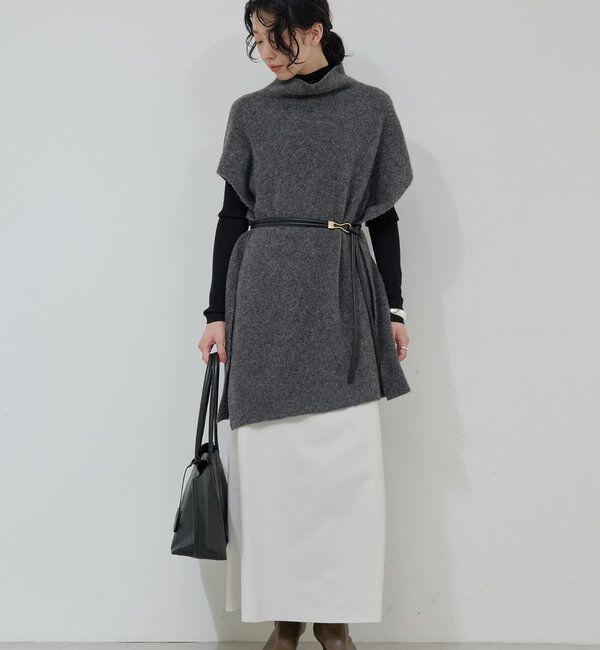  「【25th記念アイテム】 2wayニットポンチョ」|ニット・セーター|