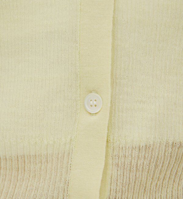  「【HERITANOVUM】【セットアップ対応】シアーリブポロニット」|ニット・セーター|