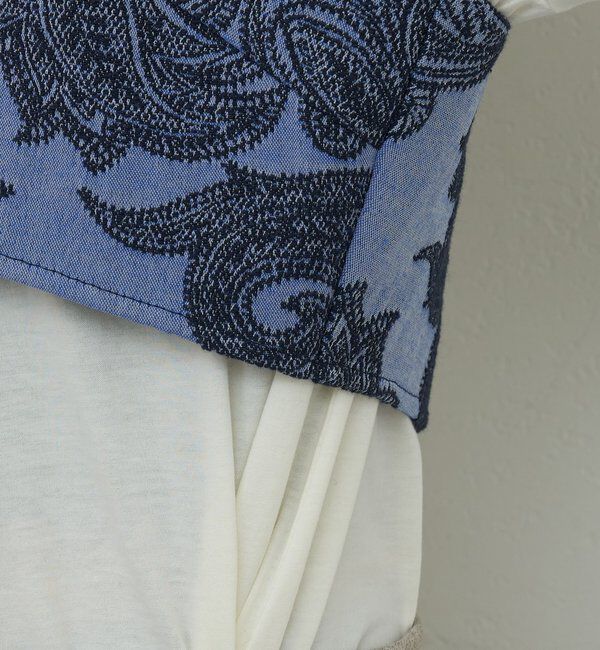  「【セットアップ対応】	ジャガードキャミ」|シャツ・ブラウス|