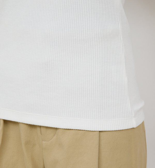  「リブタンクトップ」|Tシャツ・カットソー|