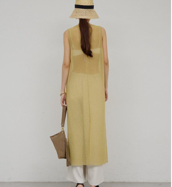  「ラメニットドレス」|ワンピース|