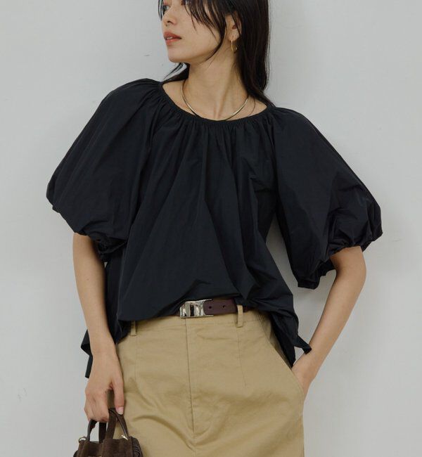  「【手洗い可】バルーンブラウス」|シャツ・ブラウス|