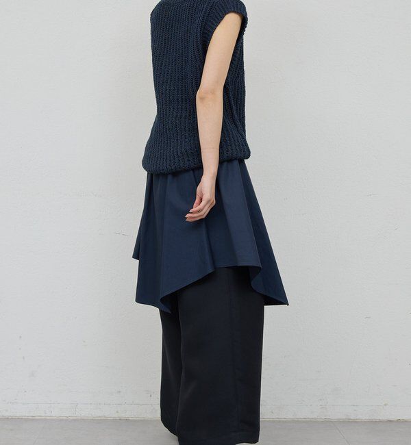  「【HERITANOVUM】リネンコットンニットベスト」|ニット・セーター|