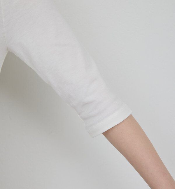  「【2WAY】ハーフスリーブカットソー」|Tシャツ・カットソー|