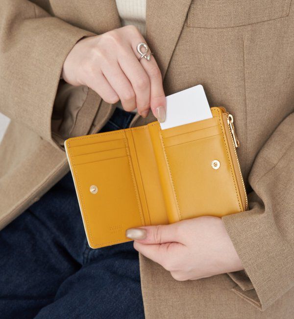  「モノグラムプレートハーフウォレット」|財布|