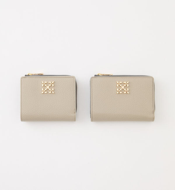  「モノグラムプレートハーフウォレット」|財布|