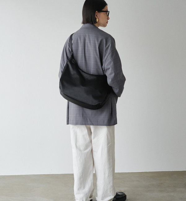  「クラウズナイロンラウンドビッグショルダーバッグ」|ショルダー・メッセンジャー|