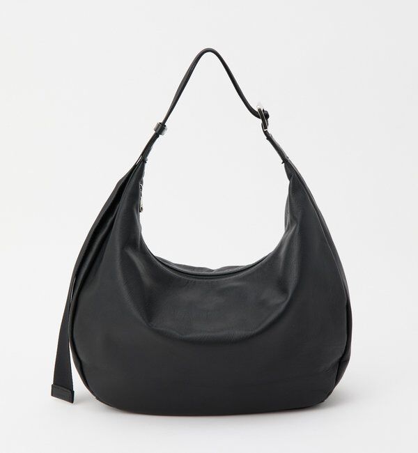  「ソフトレザーラウンドビッグショルダーバッグ」|ショルダー・メッセンジャー|