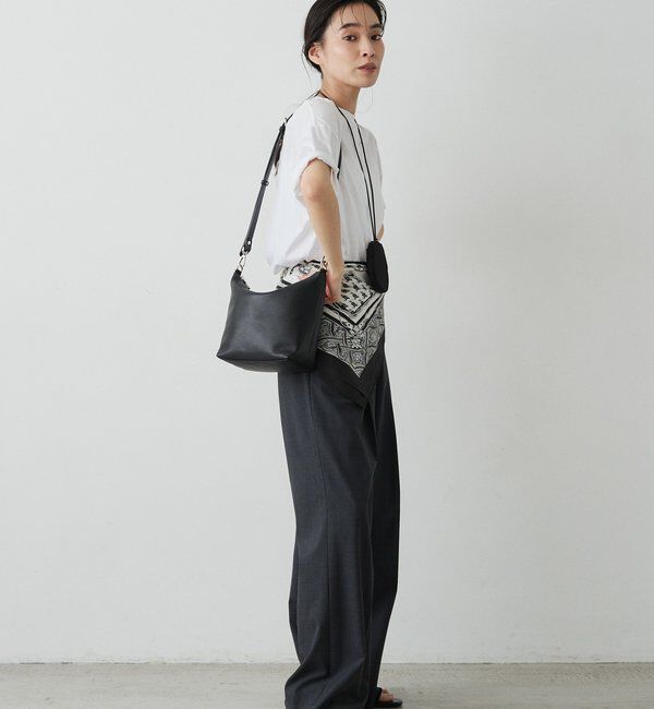  「ソフトレザーシンプルショルダーバッグ 」|ショルダー・メッセンジャー|