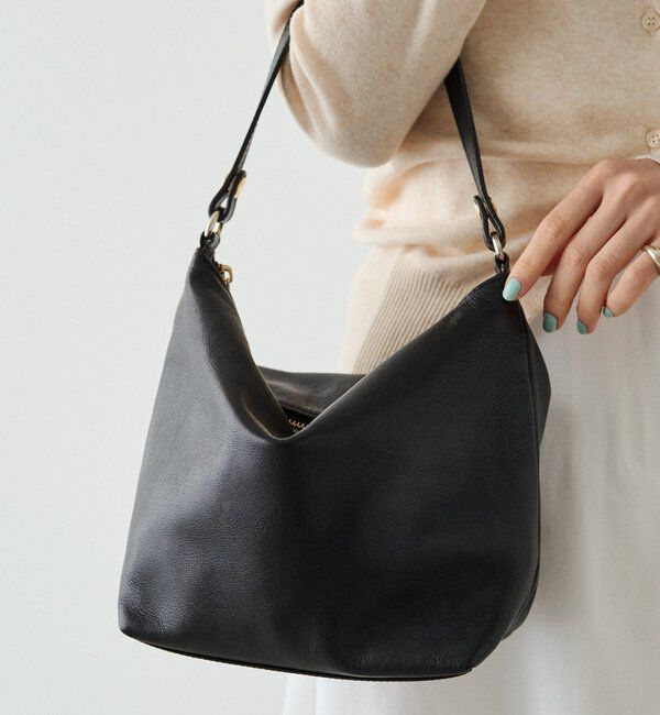  「ソフトレザーシンプルショルダーバッグ 」|ショルダー・メッセンジャー|