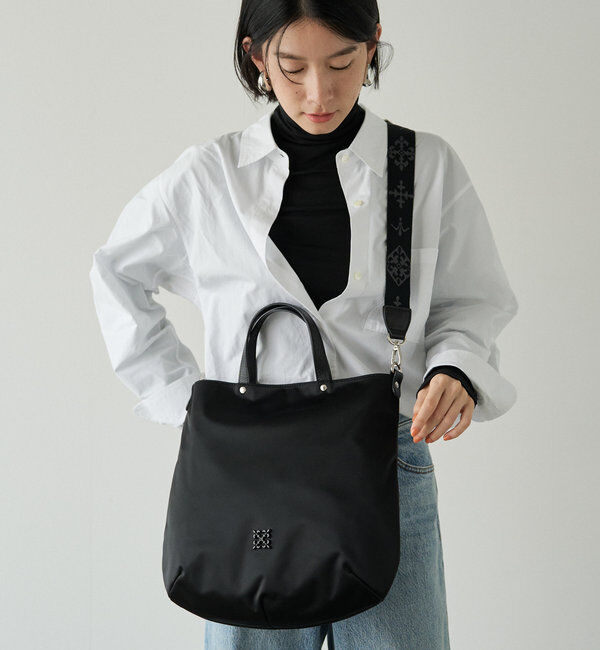  「《WEB限定》スリム2WAYトートバッグ <クラウズナイロン>」|トートバッグ|