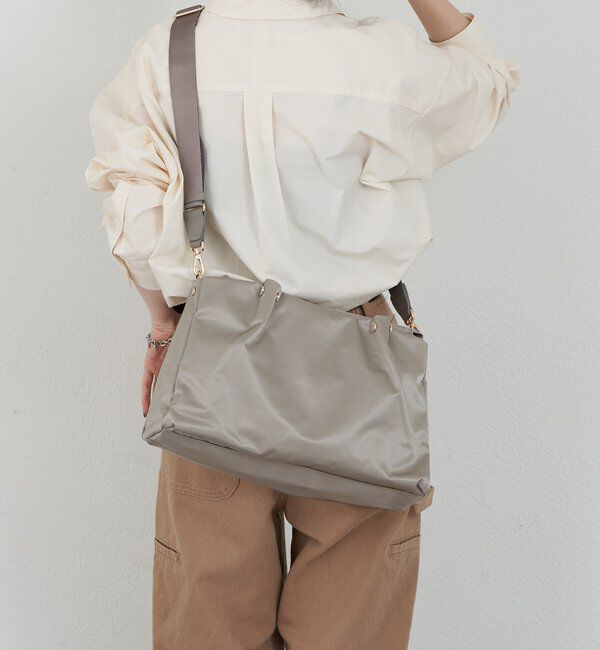  「ナイロン三層2WAYトートバッグ 」|トートバッグ|