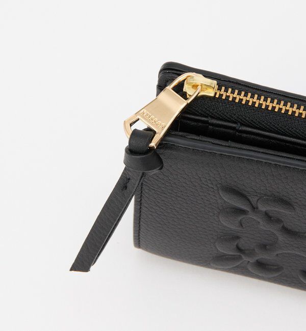  「エンボスモノグラムハーフウォレット」|財布|