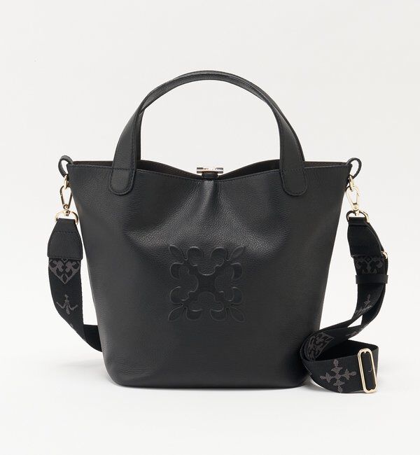  「エンボスモノグラム2WAYタウントートバッグ」|トートバッグ|