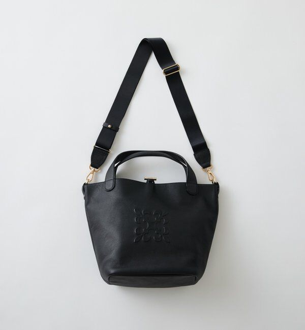  「エンボスモノグラム2WAYタウントートバッグ」|トートバッグ|