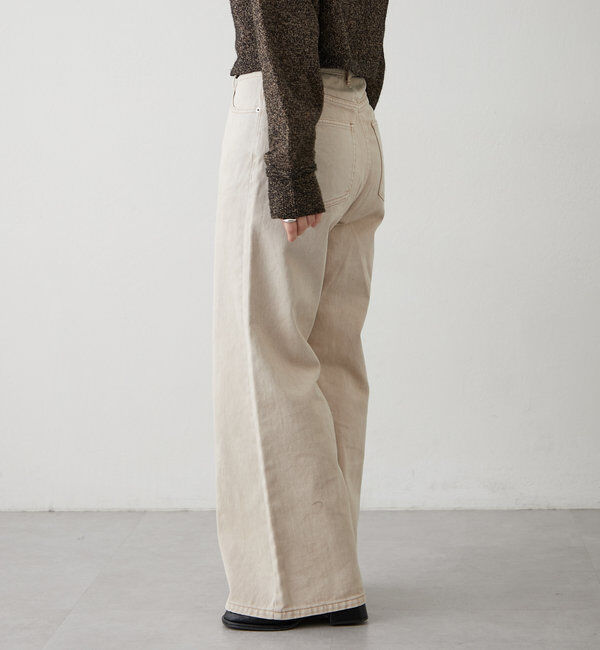  「【新色ブルー登場！】フレアデニム」|デニム|