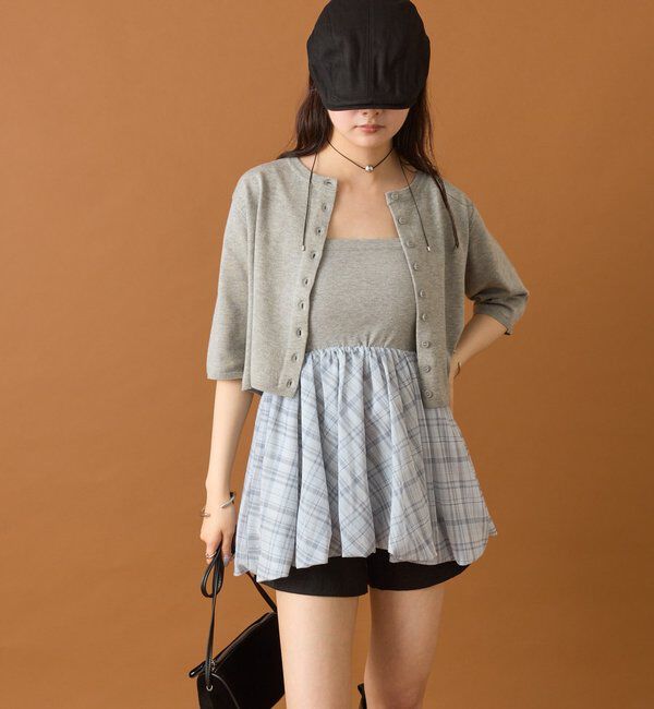  「チビボタンカーディガン」|カーディガン|