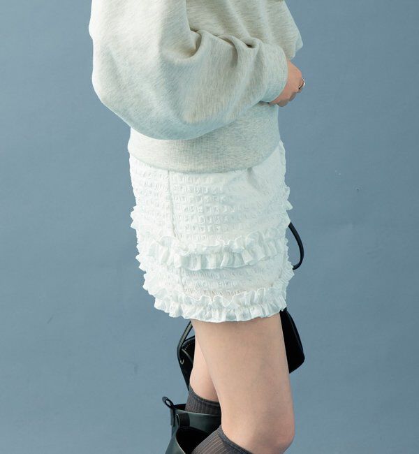  「ティアードミニスカート」|スカート|