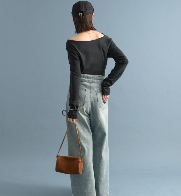  「オフショルロンT」|Tシャツ・カットソー|