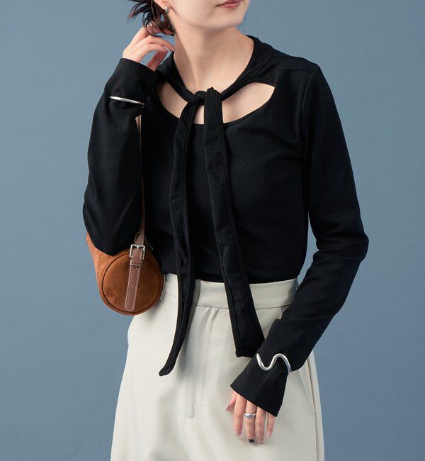  「ボウタイカットソー」|Tシャツ・カットソー|