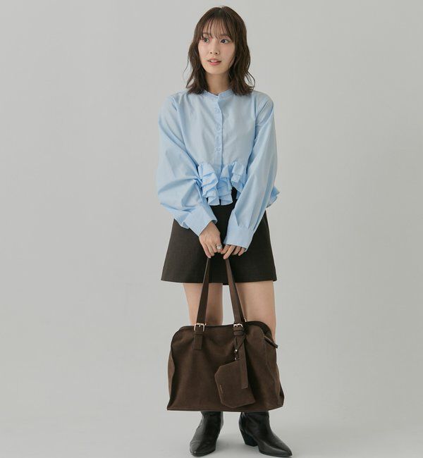  「【@sktnnm企画】ステッチラインボストンBAG」|トートバッグ|