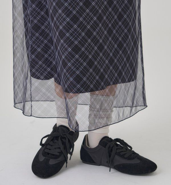  「サテンラインスニーカー」|スニーカー|