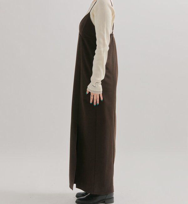  「ギャザービスチェSETワンピース」|ワンピース|