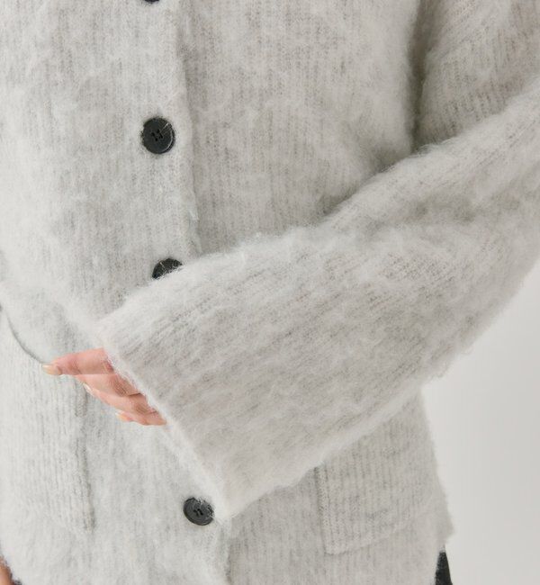  「襟付きポケットカーディガン」|カーディガン|