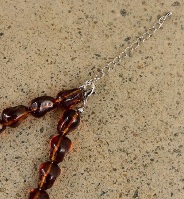  「クリアストーン ネックレス」|リング|