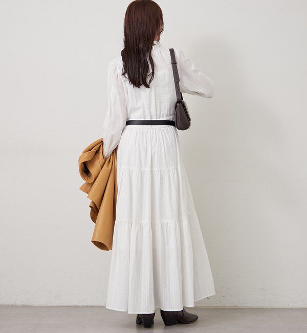  「コットンフリルワンピース」|ワンピース|