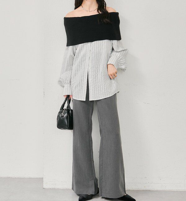  「TRフレアパンツ」|チノ|