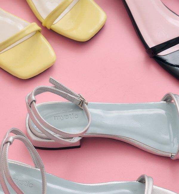  「ストラップフラットサンダル」|サンダル|