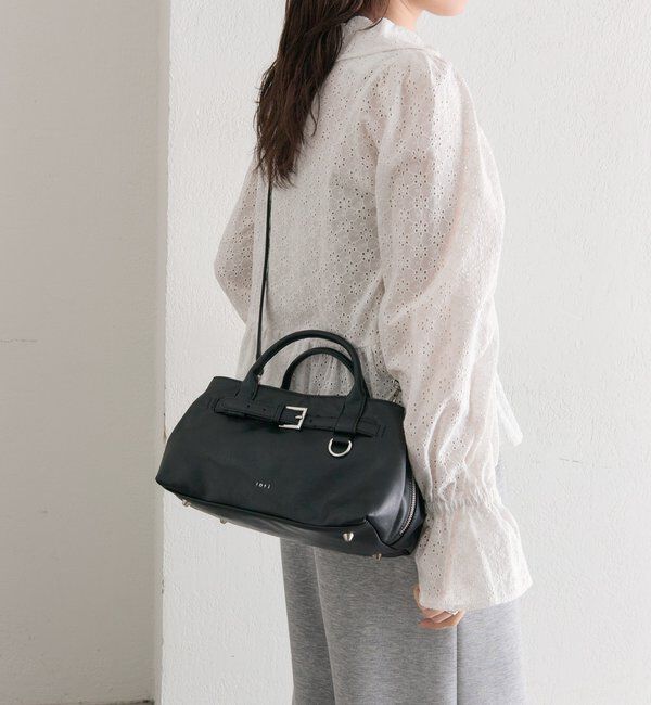  「loti ベルト付きボストンバッグ」|トートバッグ|