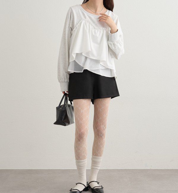  「ビスチェドッキングスウェット」|パーカー|