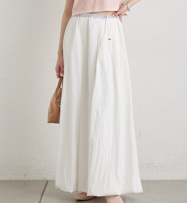  「ストライプバルーンスカート」|スカート|