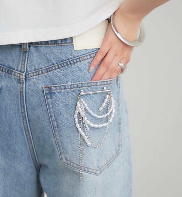  「パールチャームブローチ」|ブローチ・コサージュ|