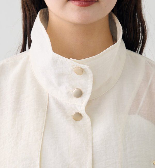  「シアートレンチブルゾン」|ブルゾン・スタジャン|