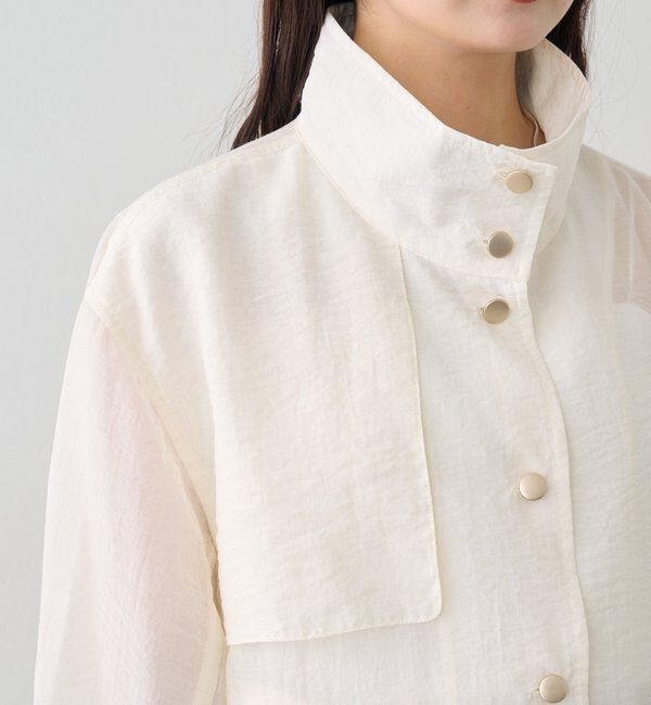  「シアートレンチブルゾン」|ブルゾン・スタジャン|