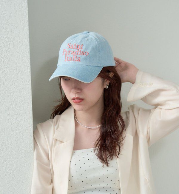  「デニムロゴキャップ」|ハット|