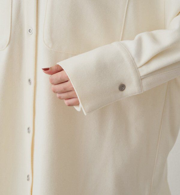  「ウールオーバーシャツ」|シャツ・ブラウス|