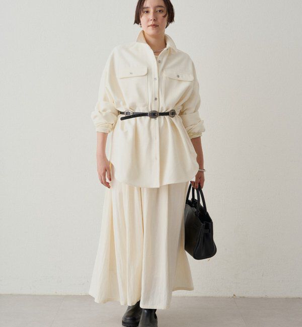  「ウールオーバーシャツ」|シャツ・ブラウス|