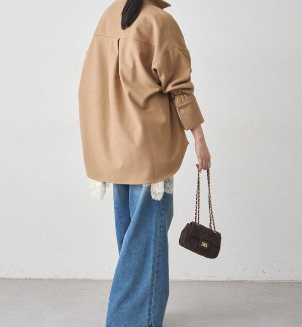  「ウールオーバーシャツ」|シャツ・ブラウス|