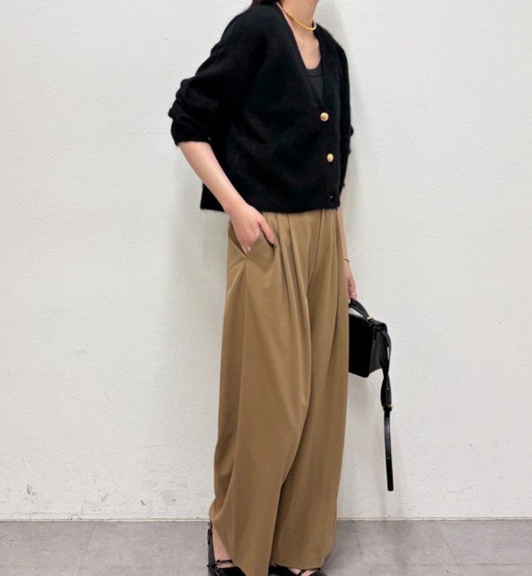  「シャギーショートニットカーディガン」|ニット・セーター|