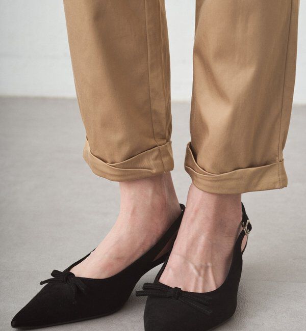  「裾ねじりパンツ」|チノ|